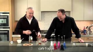 How to make a frappé coffee using an aerolatte milk frother [upl. by Greenquist260]