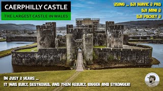 Caerphilly Castle  The Largest in Wales 2nd in Britain [upl. by Seilenna]