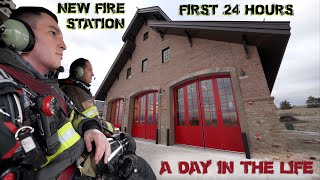 First 24 Hours in a New Fire Station  A Day in the Life [upl. by Yraillih]