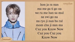 NCT U  Know Now Easy Lyrics [upl. by Jezreel]