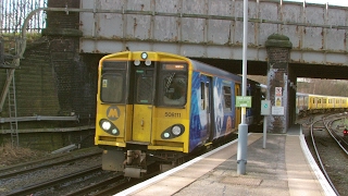 Half an Hour at 216  Birkenhead North Station 1022017  Class 507 508 terminus [upl. by Oiram180]